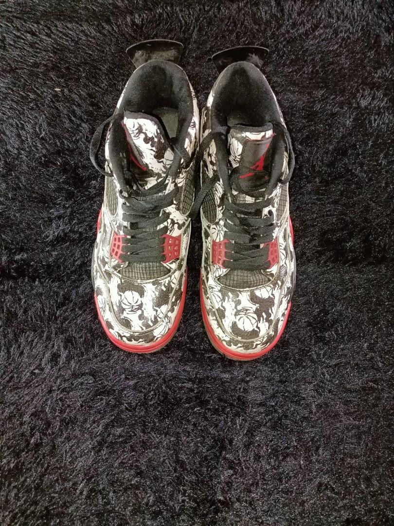 NIKE AIR MAX RETRO 4, Fesyen Pria, Sepatu , Lainnya di Carousell