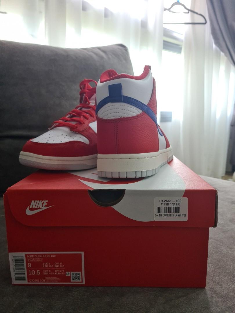Nike dunk high 4th of july