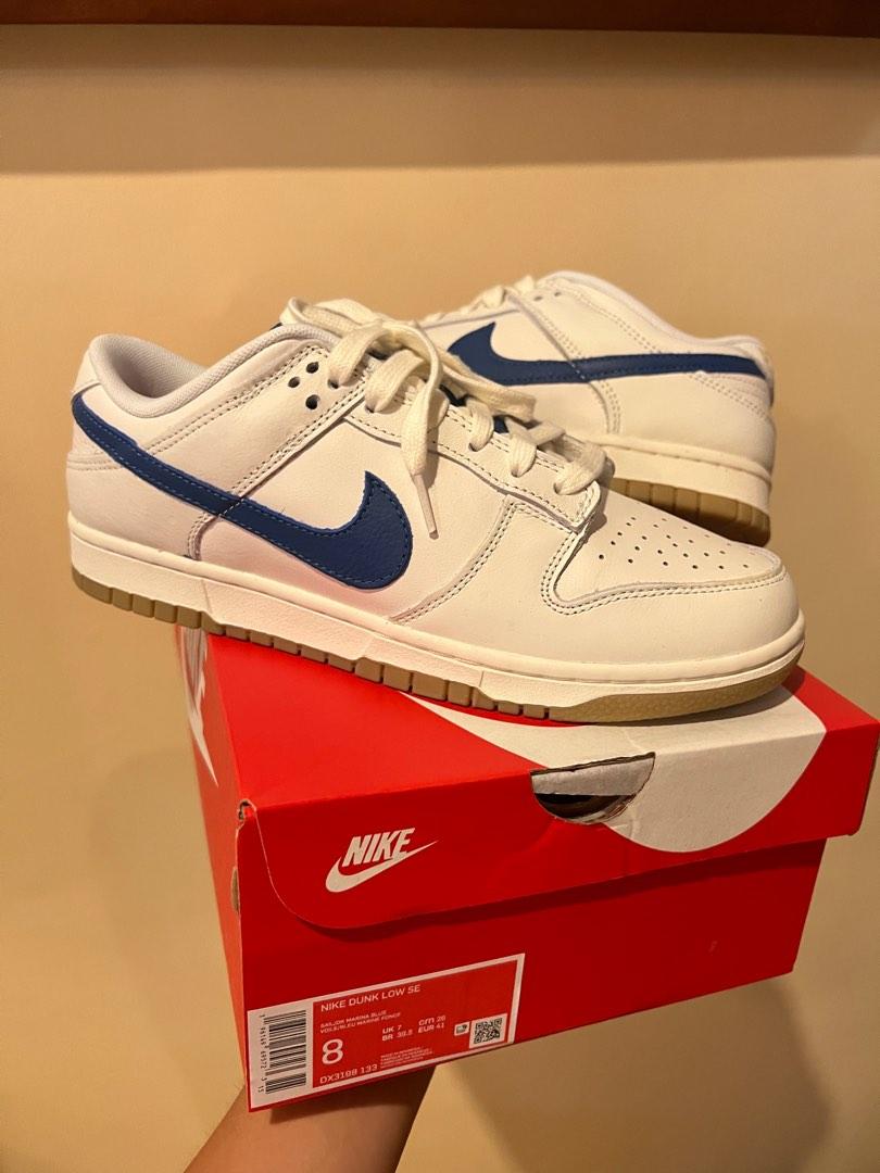 Nike Dunk Low Marina Blue Sail (Category: Sneakers) located in Manila. Submitted by nix1203 (Listing ID 1183478015, Image 2). Description: Wts Nike dunk low marina blue Size: 8 US BNDS .