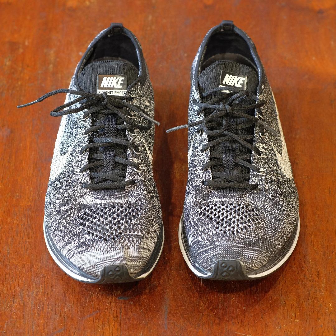 Nike Flyknit Racer Oreo 2.0 9 US Men Men s Fashion Footwear