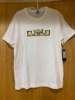 Nike Lebron James 塗鴉白T