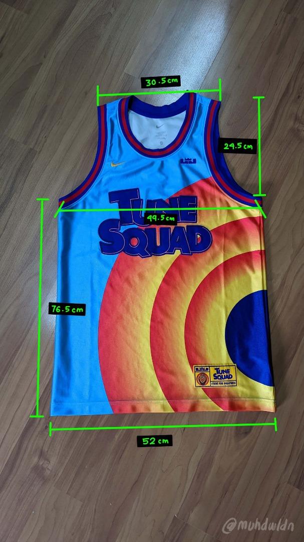 Lebron x tune squad jersey sales