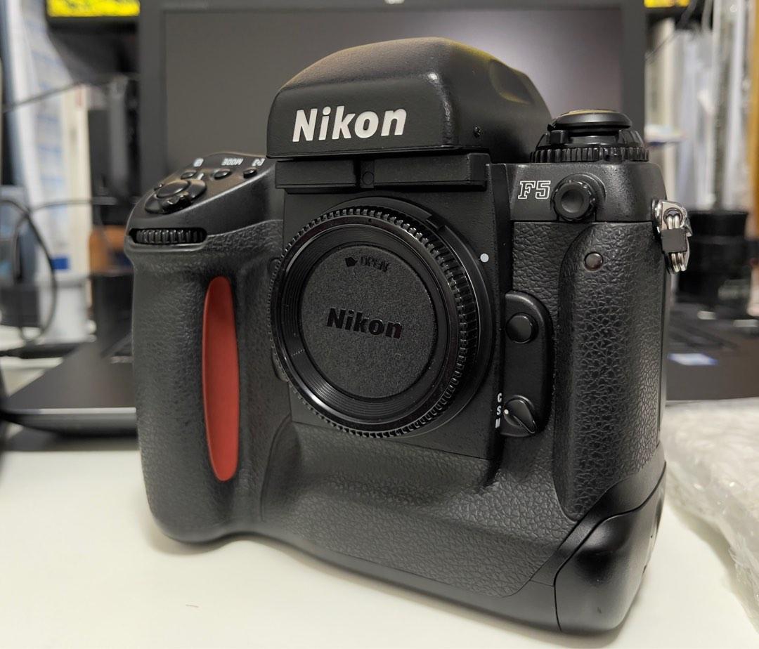 Nikon F5 with MF-28 data back