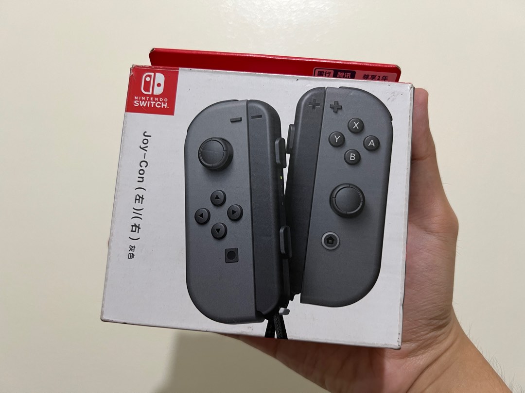 Nintendo Switch Joycon (Gray), Video Gaming, Gaming Accessories