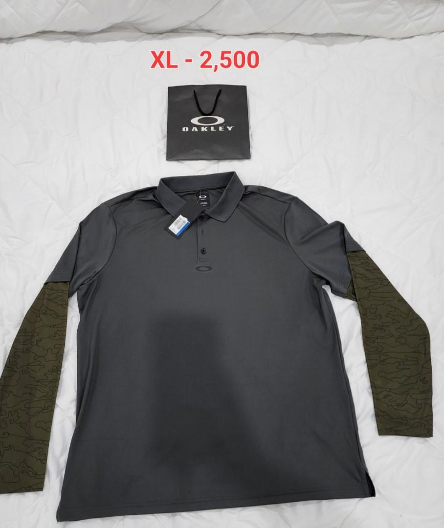 Oakley Long Sleeves XL Men s Fashion Tops Sets Tshirts