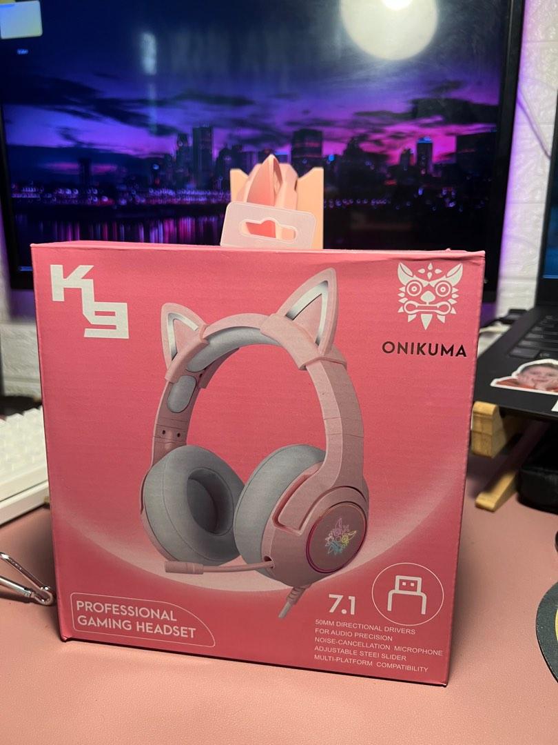 Onikuma K9 Professional Gaming Headset, Audio, Headphones & Headsets on