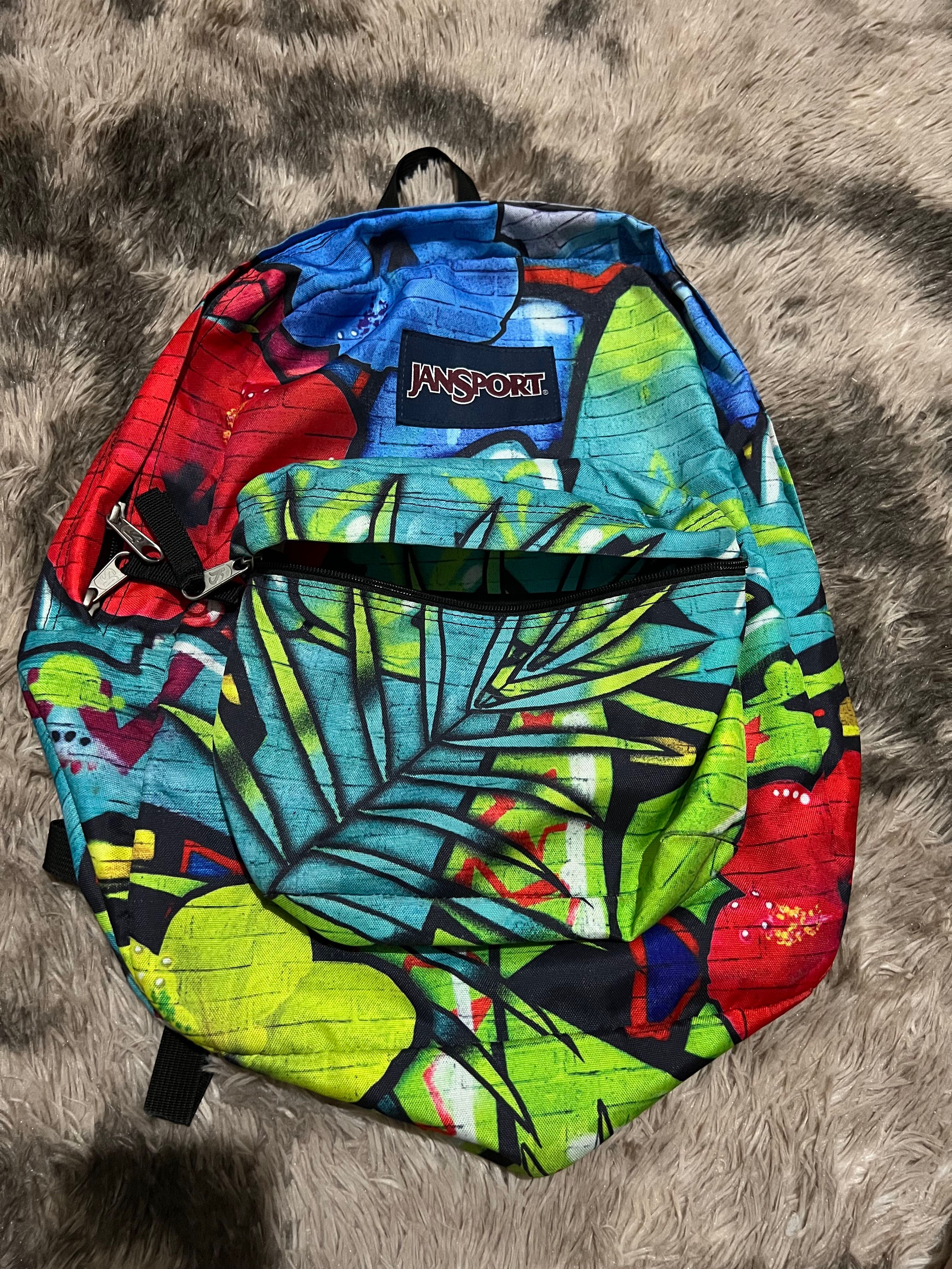 Jansport graffiti backpack outlet