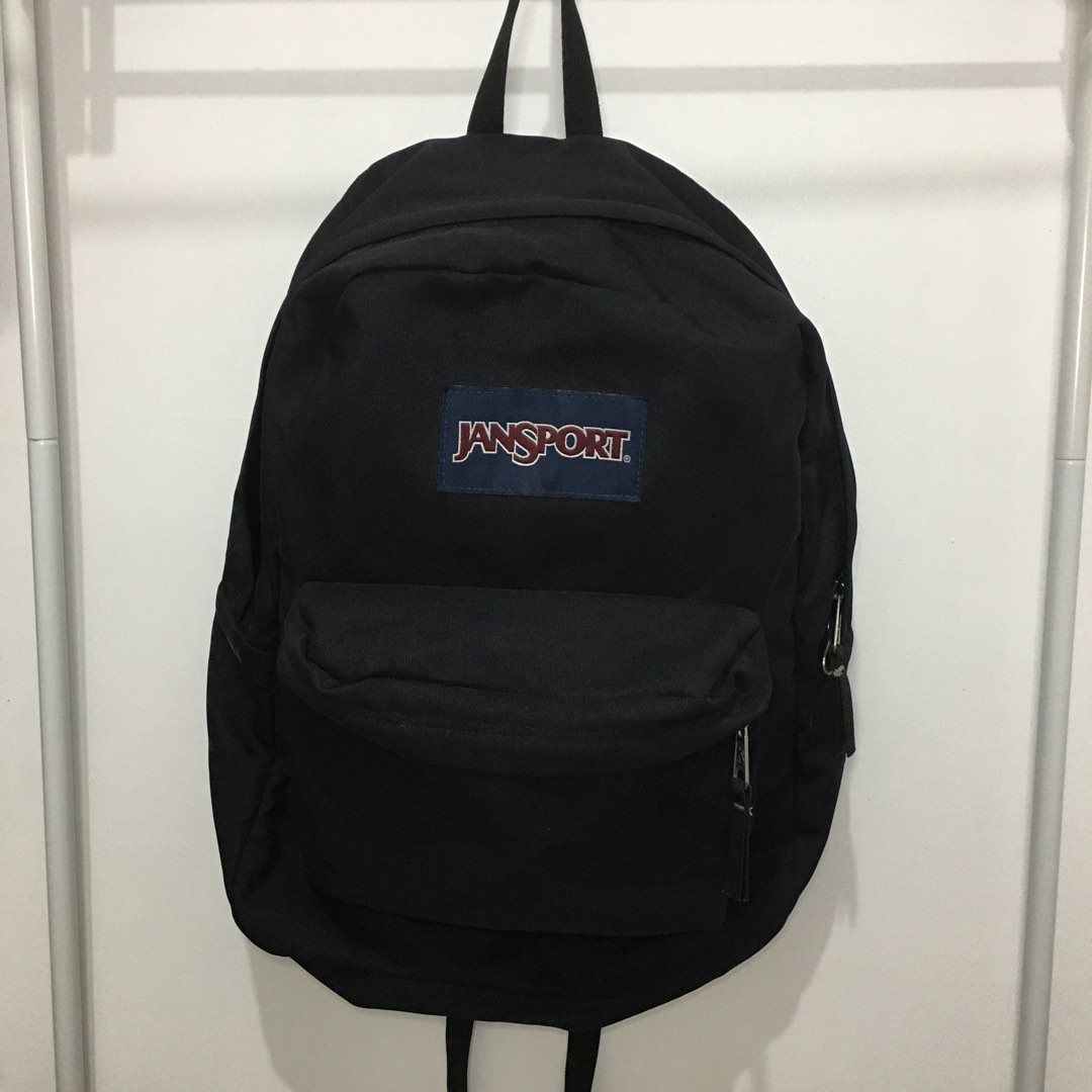 Original black jansport backpack top