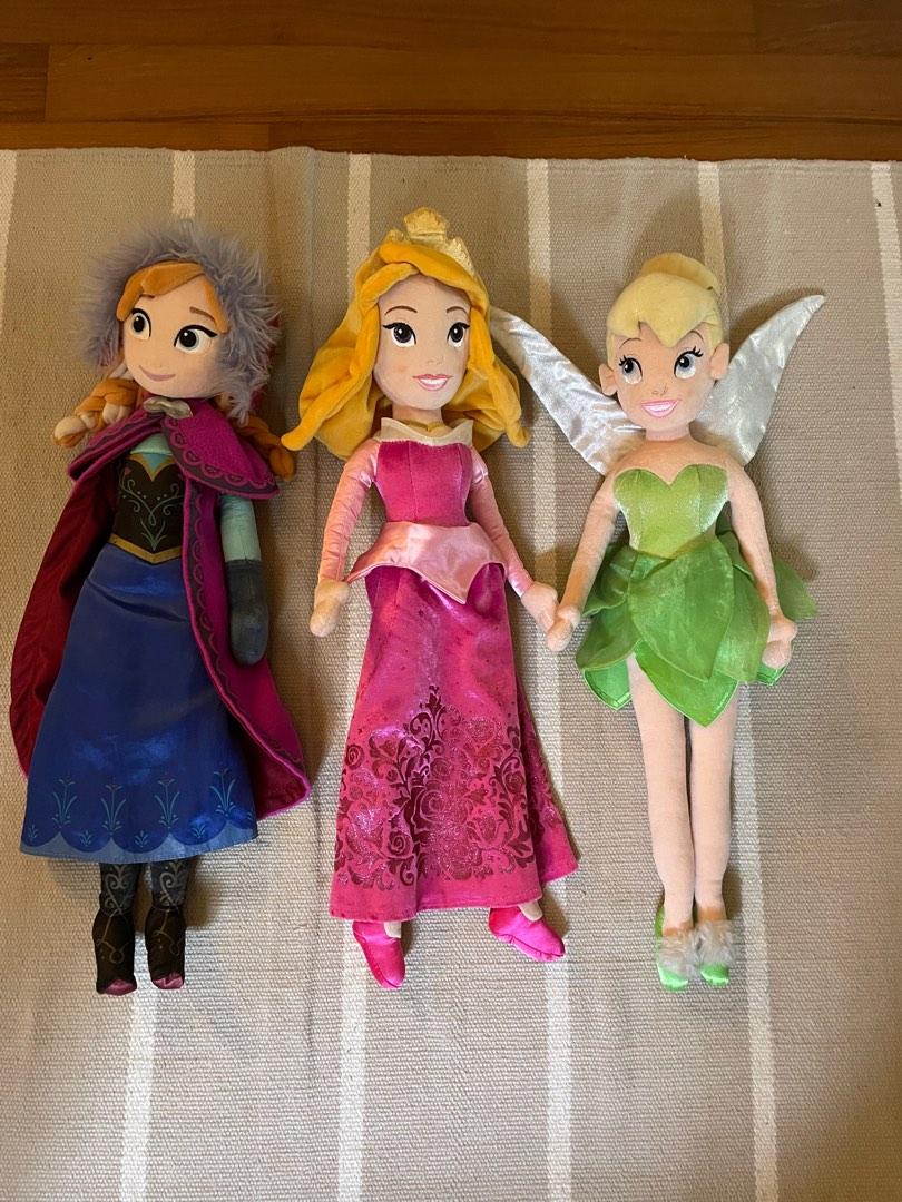 Disney store plush princess dolls hotsell