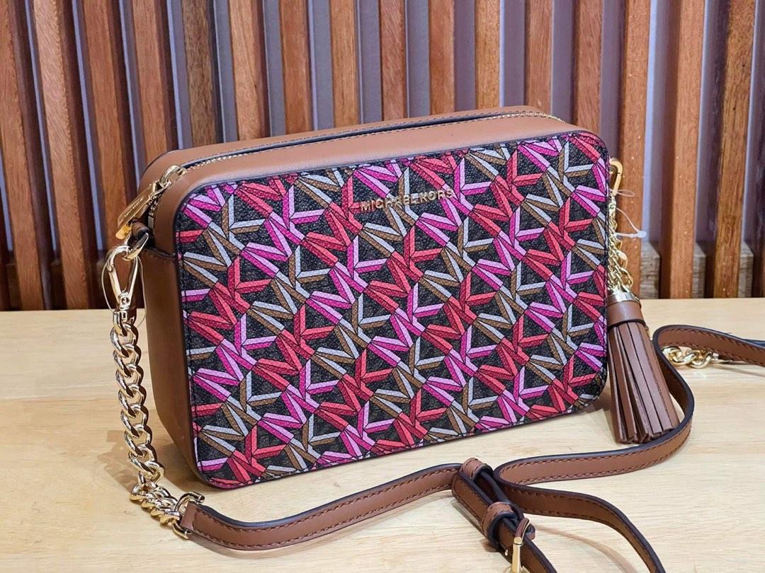 Michael kors purple crossbody discount