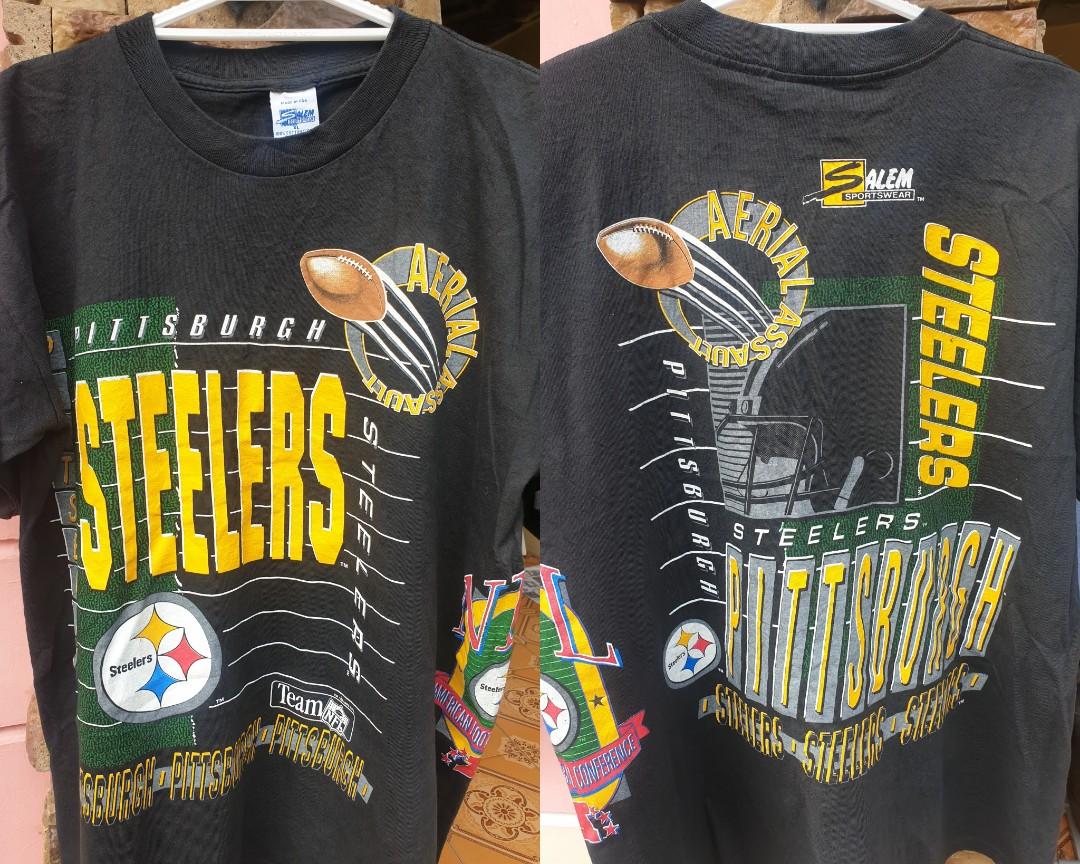 Steelers vintage t shirt discount