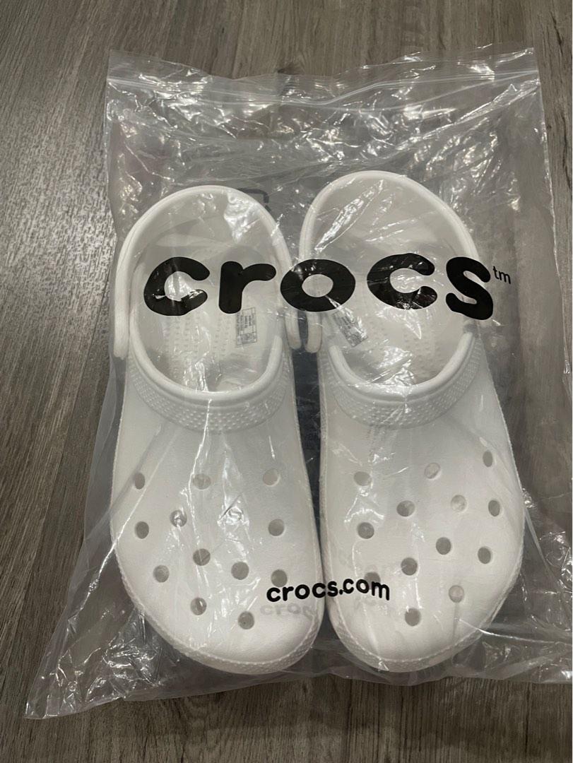 White crocs size 2 sale