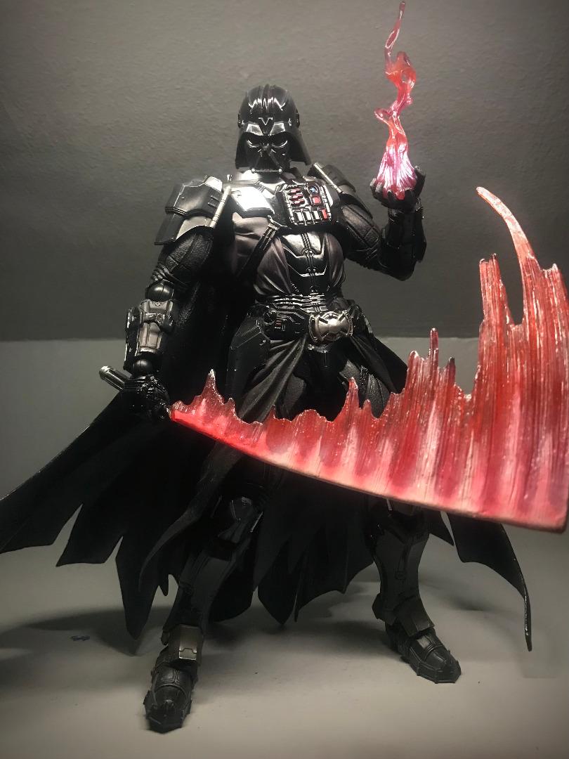 USED STAR WARS VARIANT PLAY ARTS Kai Darth Vader (PVC painted action figure