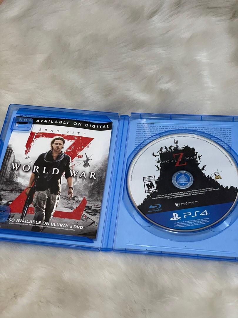 PlayStation 4 World War Z, Video Gaming, Video Games, PlayStation on