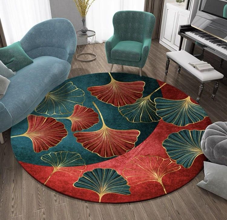 PO Large round carpet/rug, Furniture & Home Living, Home Decor, Carpets