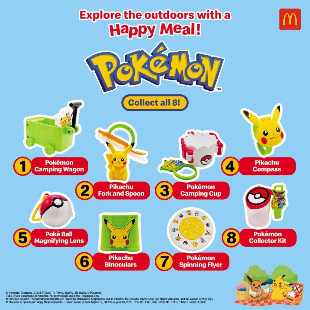 Pokemon Camping Wagon McDonald Happy Meal toys, Hobbies & Toys, Toys