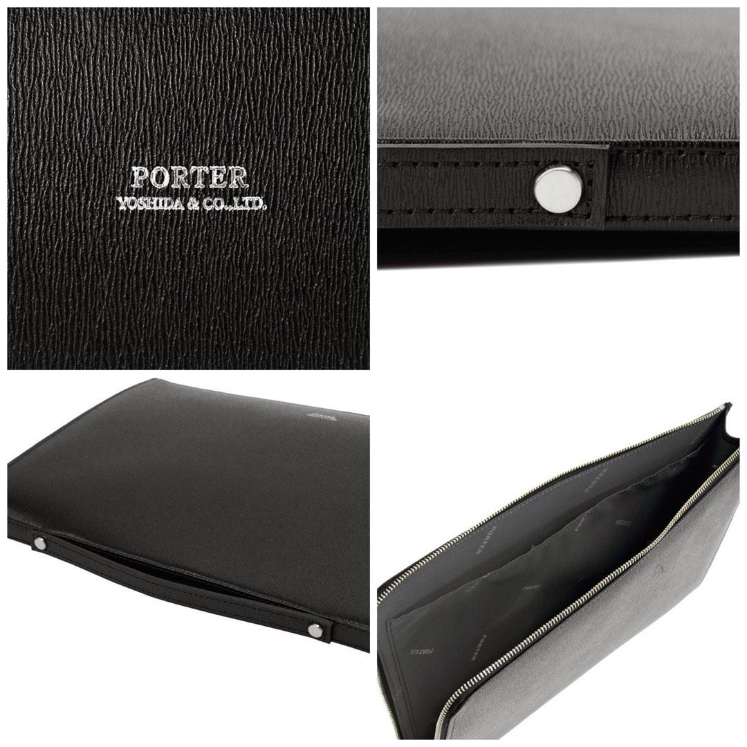 預訂DM報價🇯🇵PORTER FLUX DOCUMENT CASE 197-01507 真皮手拿包porter