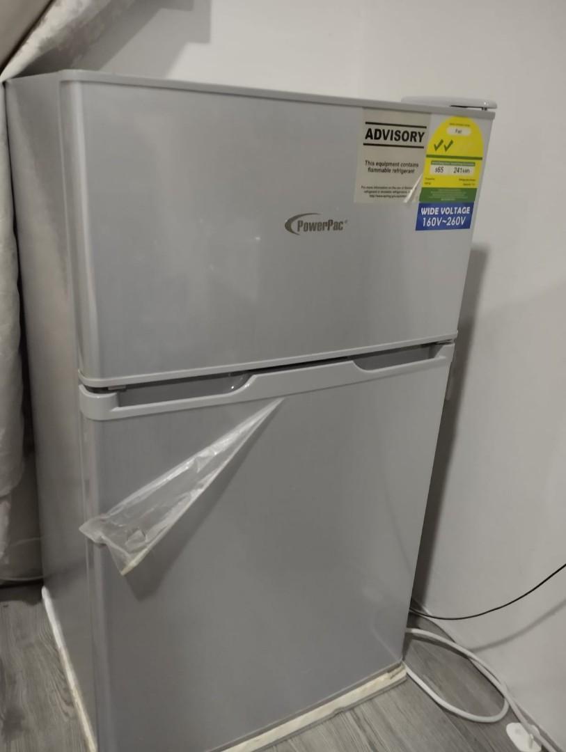 PowerPac 71L 2 Door Mini Bar Fridge with Freezer (HALAL USER), TV