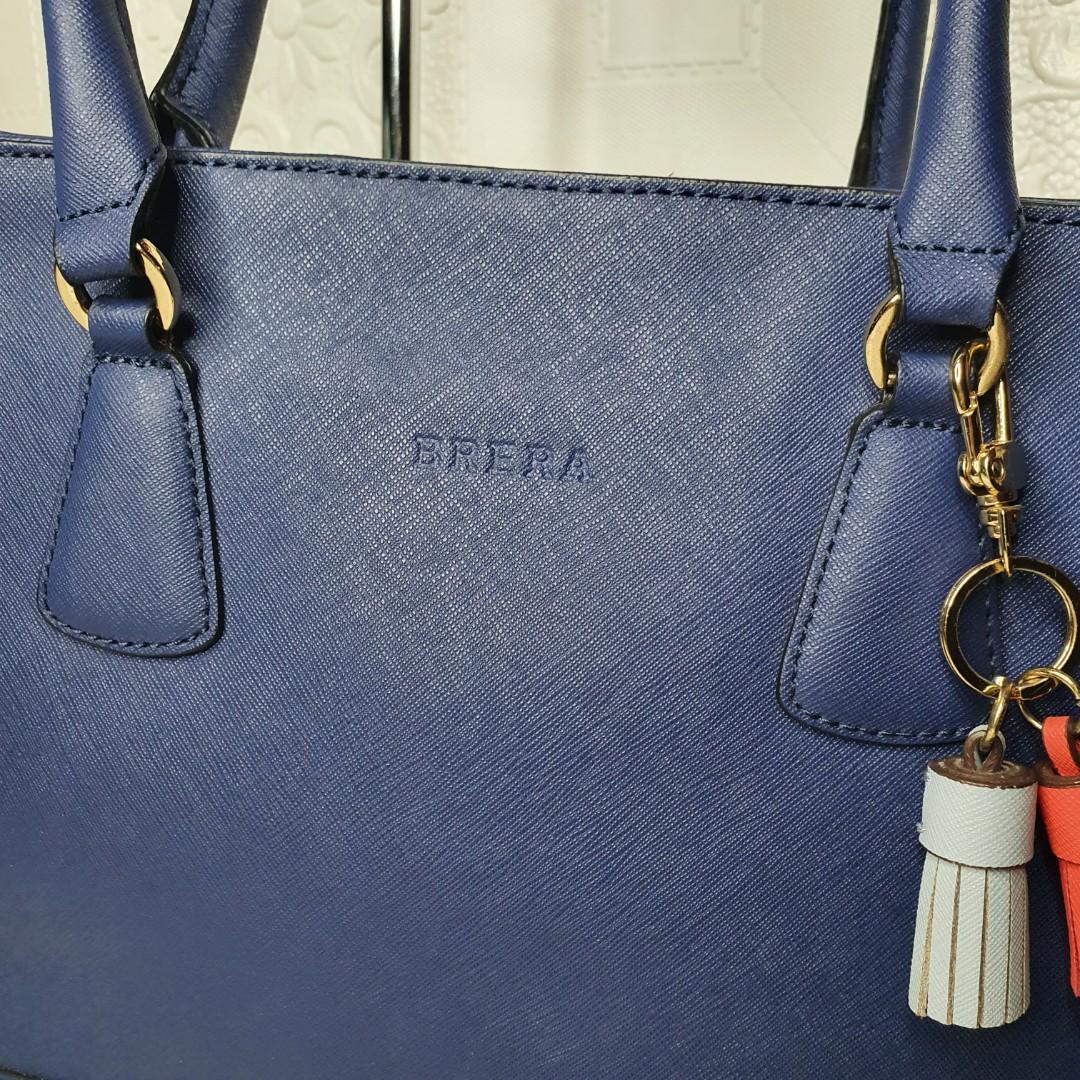 BRERA BLUE BAG/ HANDBAG/ SHOULDER BAG SALE FOR WOMEN PRELOVE BAGS SALE,  Women's Fashion, Bags & Wallets, Shoulder Bags on Carousell