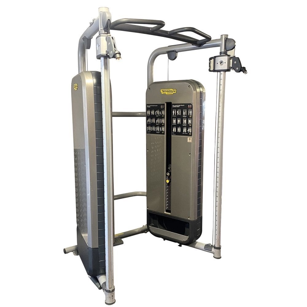 Technogym dual adjustable pulley discount fitness