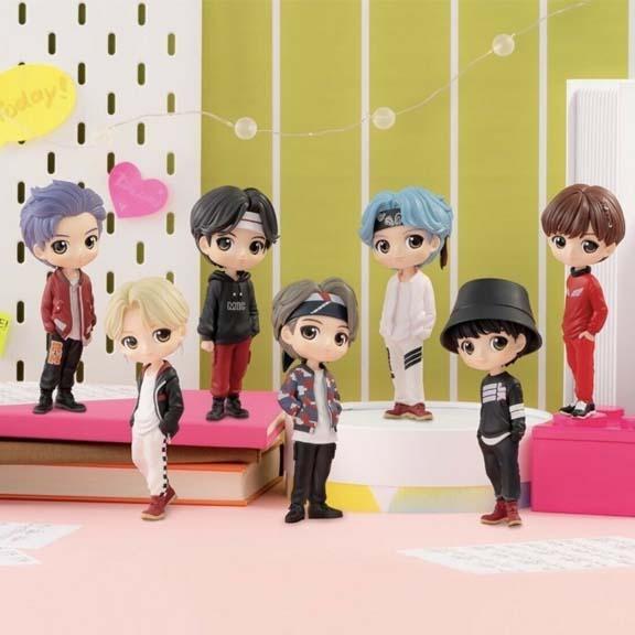Q Posket BTS Tinytan Mic Drop (Set of 7) Sold by Toyzone Xpress