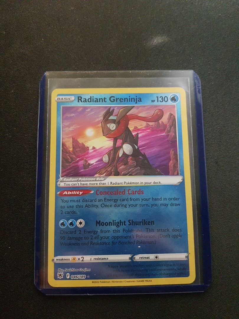 Radiant Greninja, Hobbies & Toys, Toys & Games on Carousell