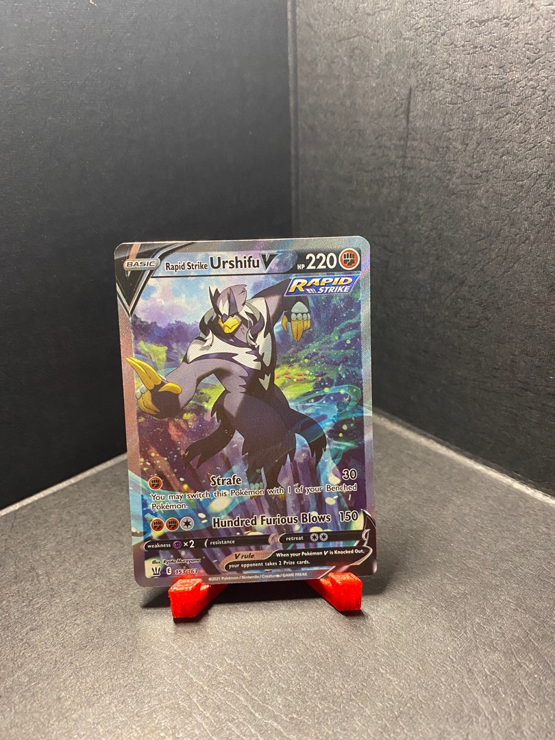 Rapid strike Urshifu V Alt. art wts/wtt, Hobbies & Toys, Toys & Games