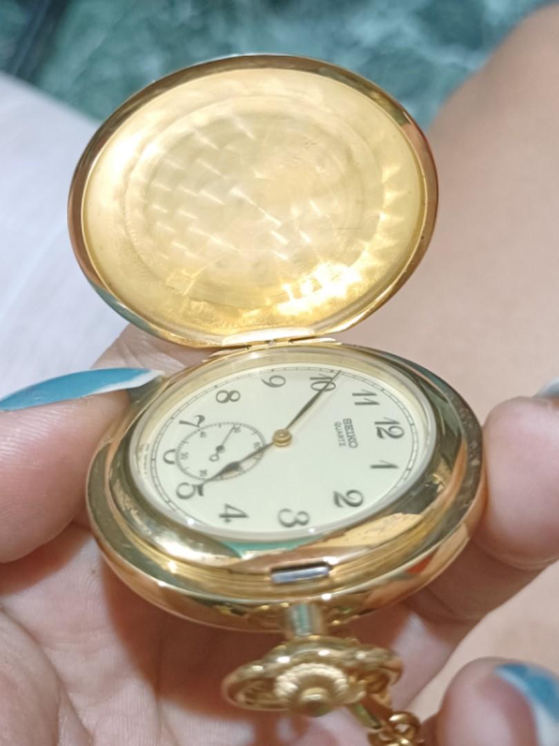 Rare Seiko pocket watch Gift By The Prime Minister Of The Cabinet, Luxury,  Watches on Carousell