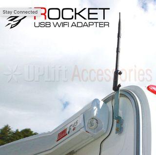 Rocket Outdoor Long-Range USB Wifi Receiver 5-Meter Cable
