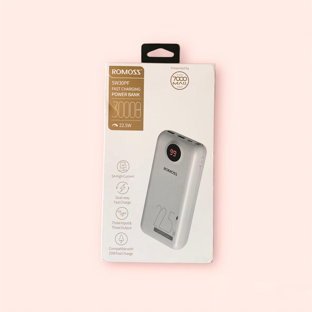 ROMOSS SW30PF Fast Charging Power Bank (30,000mAh), Mobile Phones ...