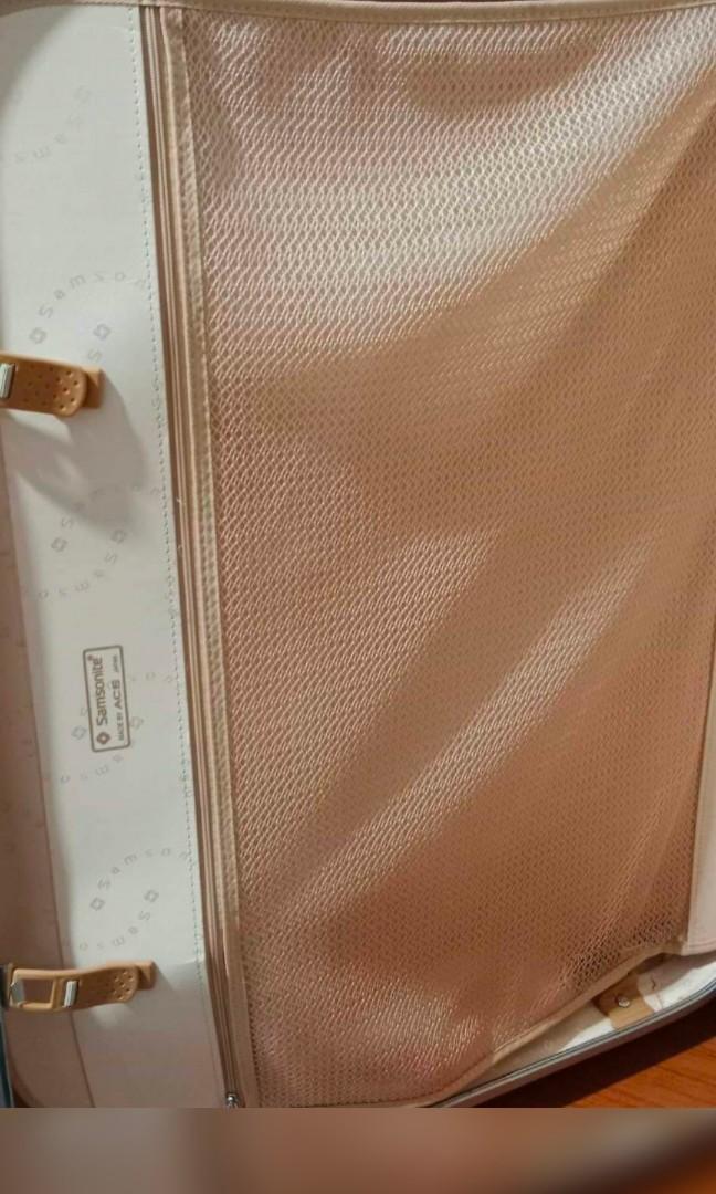 SAMSONITE YELLOW LUGGAGE, Hobbies & Toys, Travel, Luggage on Carousell