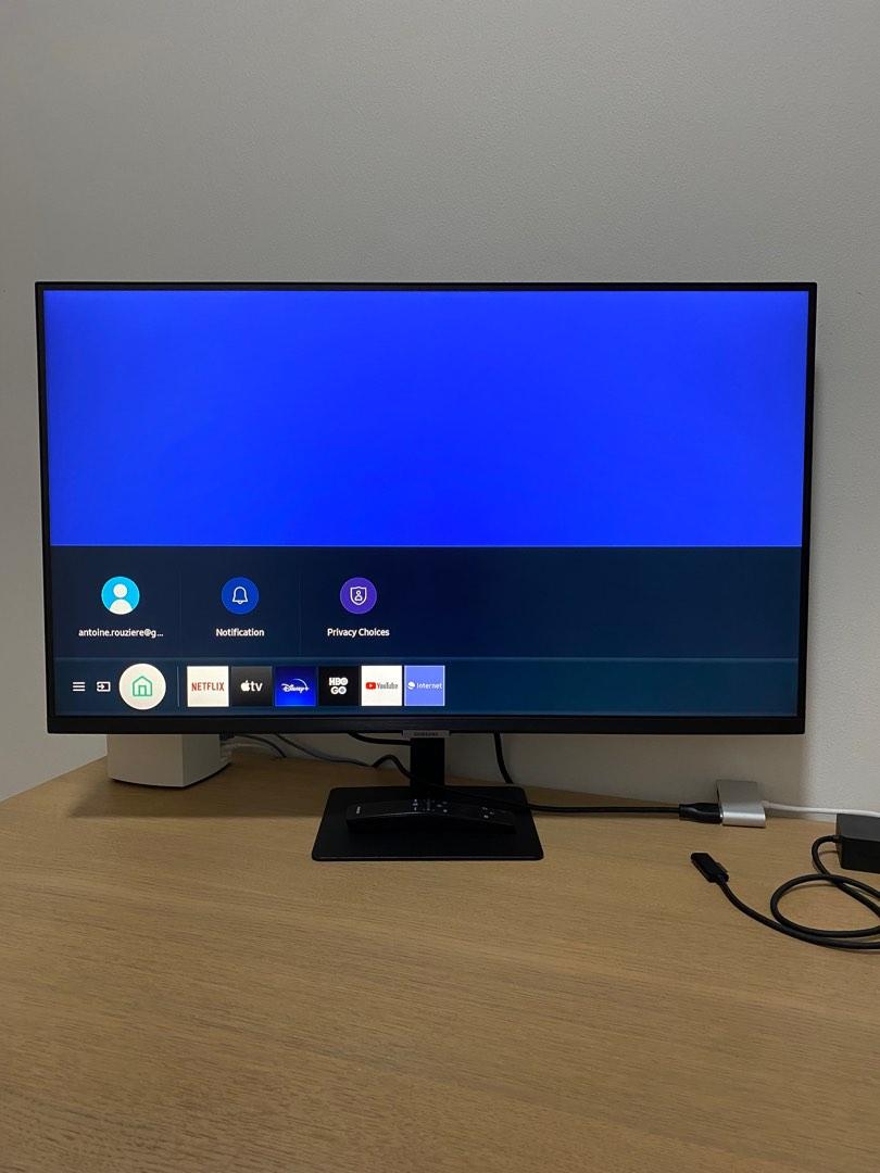 Samsung Smart Monitor 32inch - FHD - TV Apps (Netflix, Disney+, Apple ...