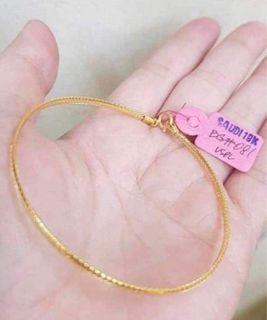 Saudi Gold Bracelet 0.81 grams