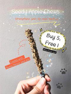 [Preorder] Seedy Apple Chew Sticks Hamster Treats 