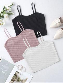SHEIN 3 pcs crop top