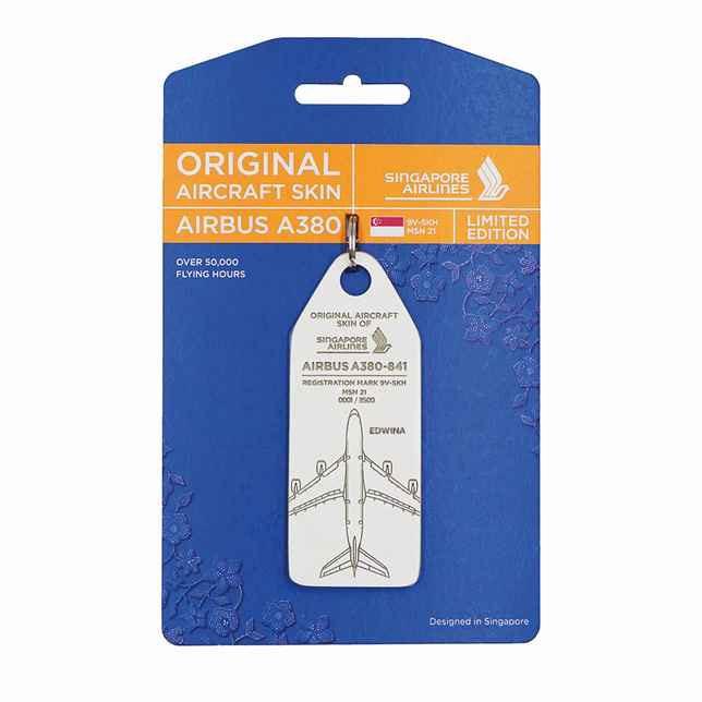 シンガポール航空 Aviationtag A380-841 シンガポール航空 Aviationtag A380-841