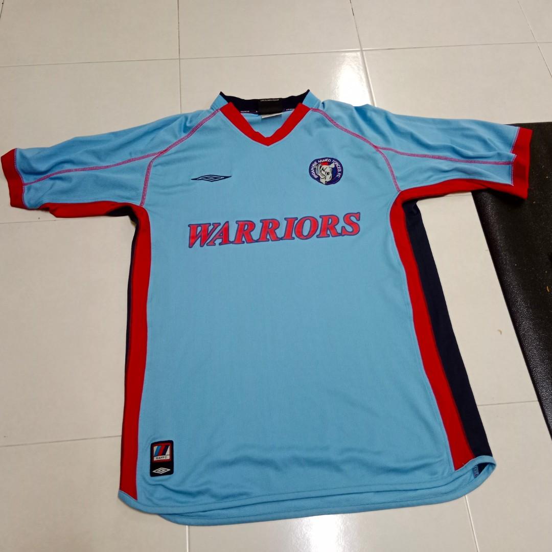 An Umbro WARRIORS Singapore Armed Forces M Australian soldier and