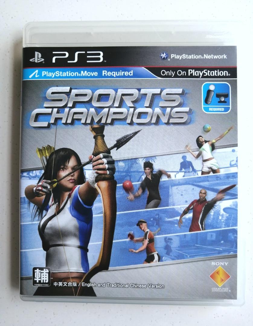 Sports Champions PS MOVE Genuine PS3 Game PlayStation Blu ray