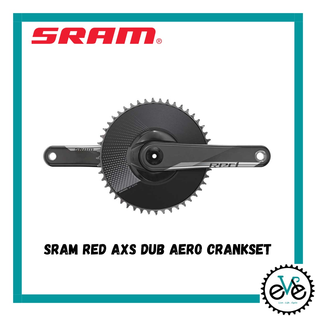Sram Red AXS DUB Crankset 172.5x46/33 - Silver/Grey main image 1