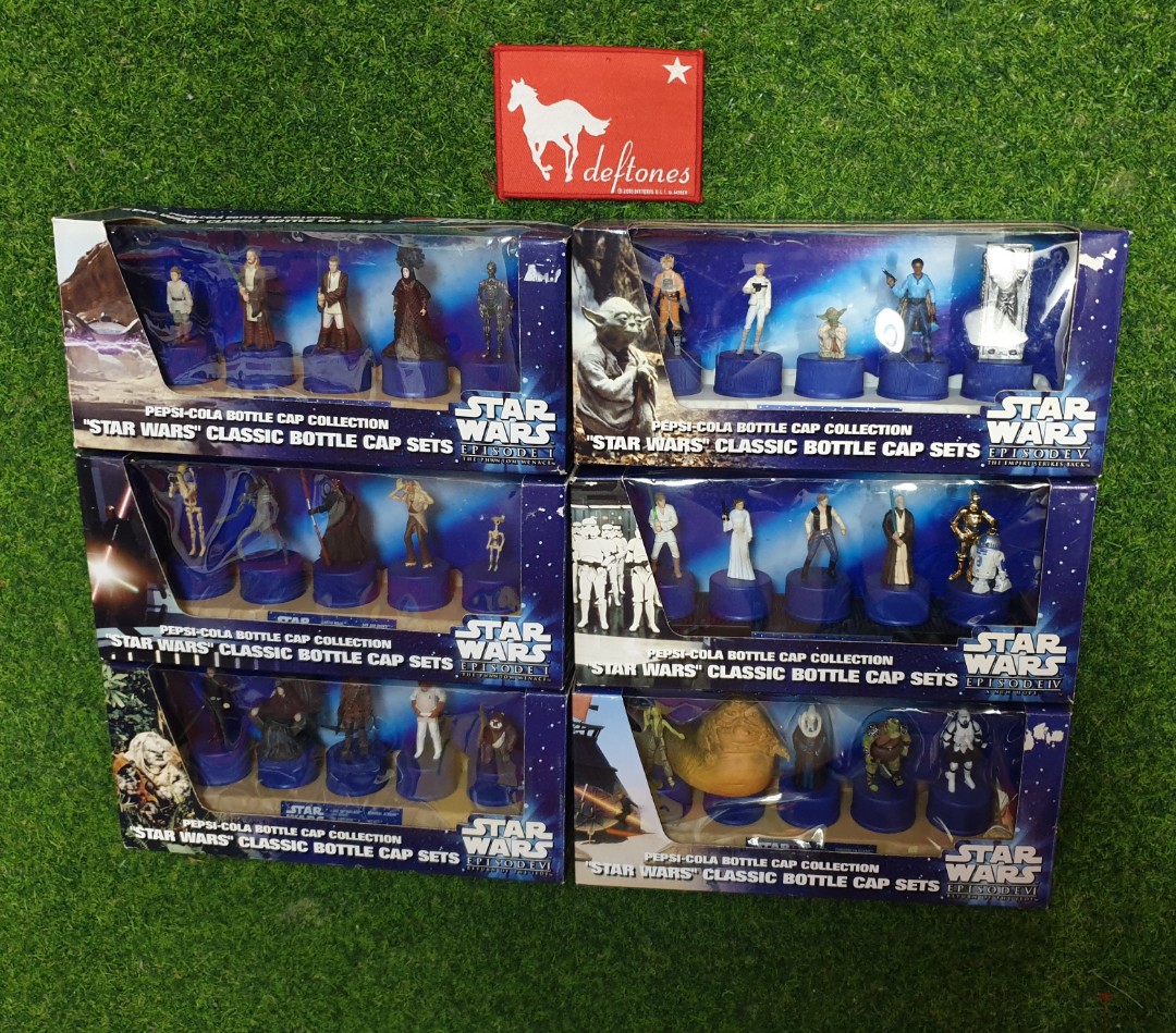 Star Wars Pepsi Bottle Cap Sets 2002 Japan Edition, Hobbies  Toys, Toys   Games on Carousell