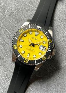 Sub “Yellow Brick” Seiko Mod (SOLD)