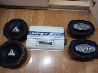 Subwoofer + Amp + 6x9 speakers