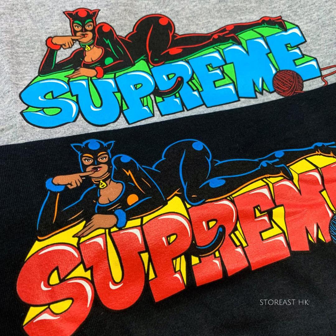 Supreme Catwoman Tee (2Colors), 男裝, 上身及套裝, T-shirt、恤衫