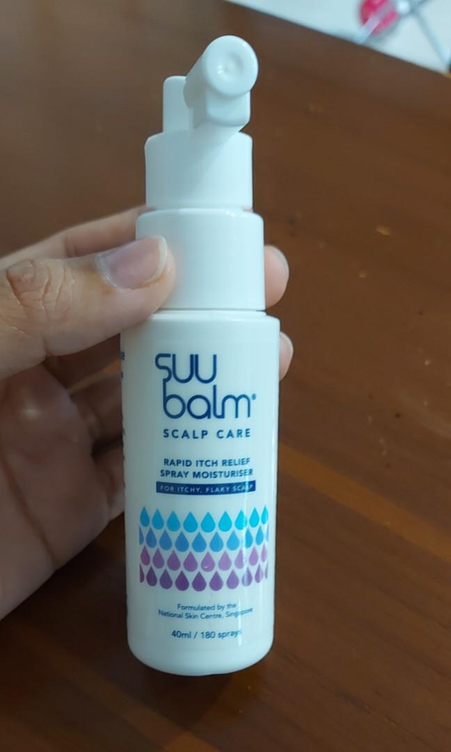 Suu Balm Rapid Itch Relief Scalp Spray Moisturizer (40ml), Beauty ...