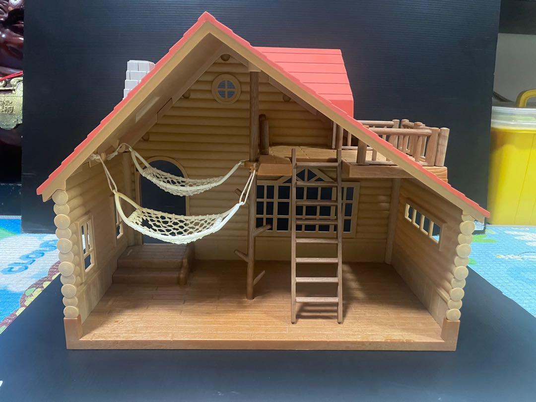Sylvanian families log cabin best discount price