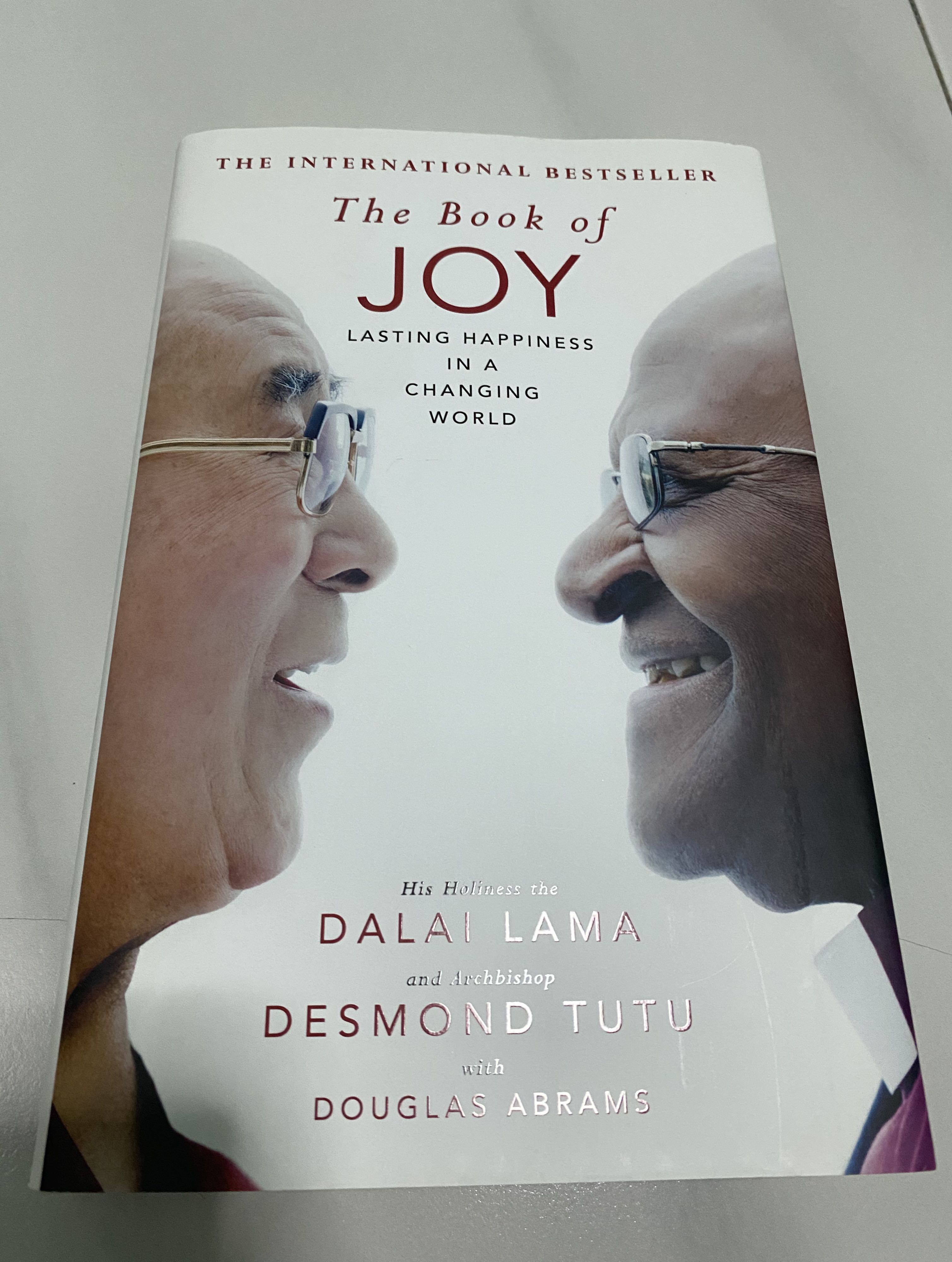 The Book of Joy (Hardcover) Dalai Lama and Desmond Tutu, Hobbies & Toys, Books & Magazines