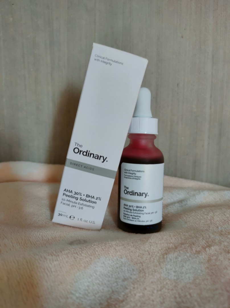 The ORDINARY AHA BHA Peeling Solution, Beauty & Personal Care, Face ...