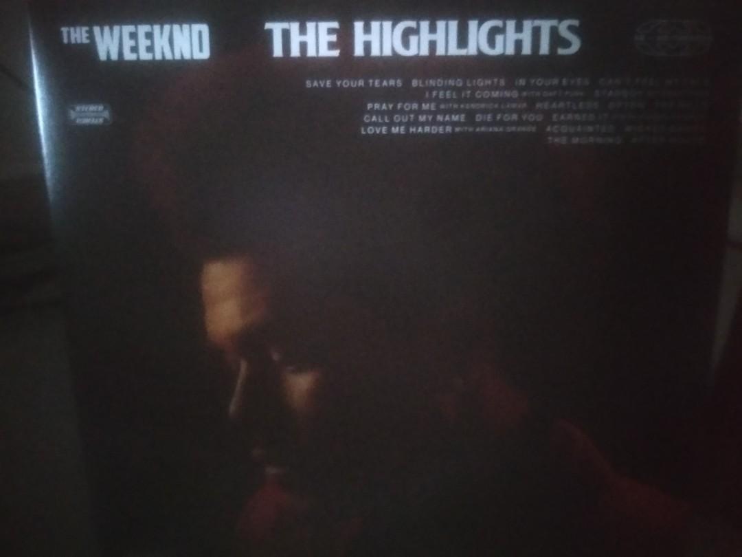 The Weeknd The Highlights Lp Hobbies Toys Music Media Vinyls On Carousell