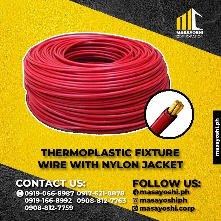Thermoplastic Fixture Wire With Nylon Jacket Electrical Wire