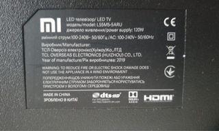 Used XiaoMi 55” Tv